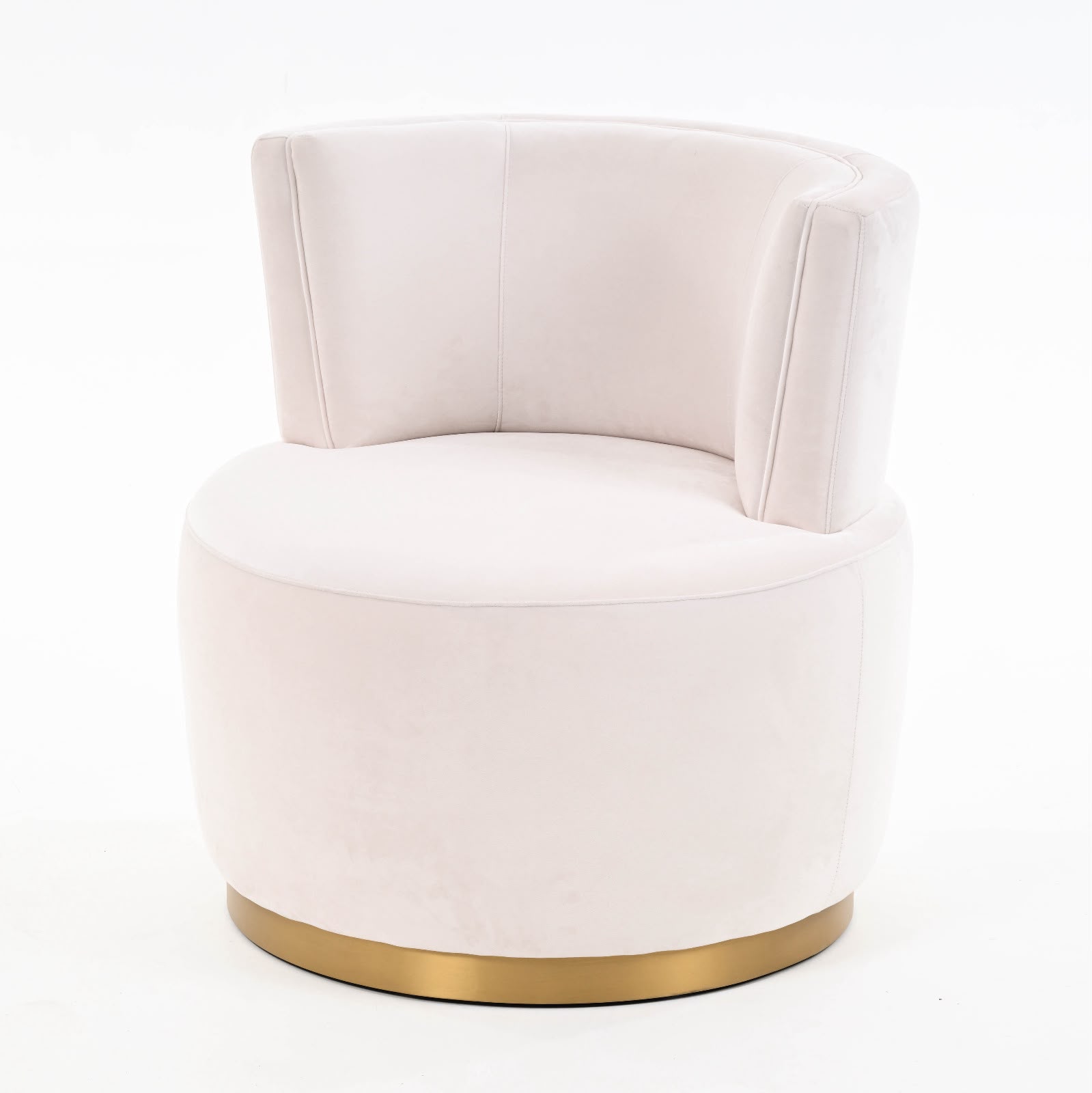 360-Degree Swivel Cuddle Barrel Accent Chair